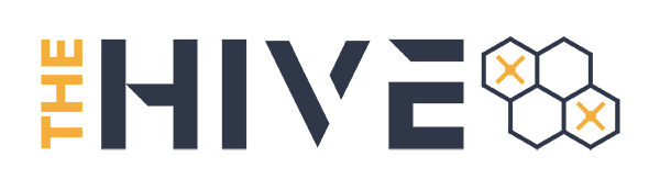 Logo for The HIVE in Grand Forks, ND